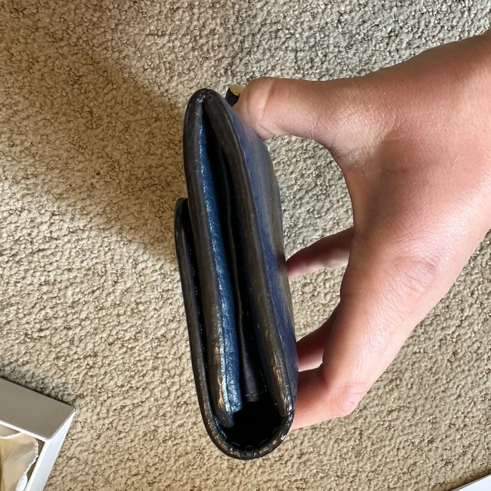 Chloe Marcie long wallet blue gold - Picture 7 of 14